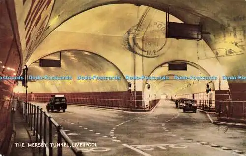 R609878 Liverpool The Mersey Tunnel J Salmon Cameracolour 1971