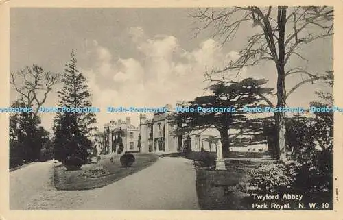 R609882 Twyford Abbey Park Royal N W Postkarte