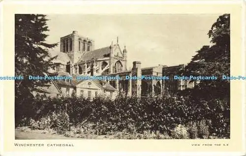 R609883 Winchester Cathedral Blick vom S E Tuck