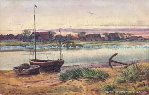 R603056 Southwold River Blyth Tuck Oilette Lilian Stannard