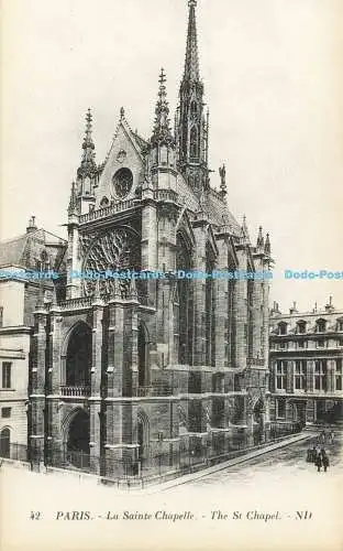 R609901 Paris The St Chapel Levy et Neurdein Reunis ND