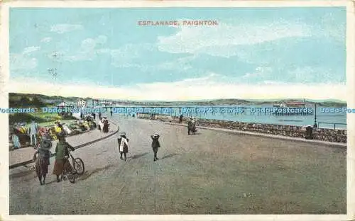 R603064 Paignton Esplanade G D und D 1905