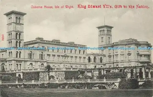 R601607 Osborne House Isle of Wight King Edward VIIs Gift to Nation 19151 O F St