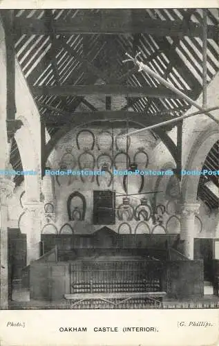 R609921 Oakham Castle Interior G Phillips 1914