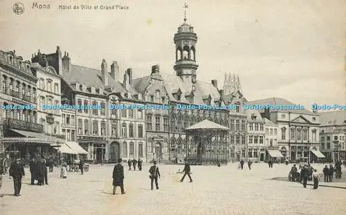 R603089 Mons Hotel de Ville et Grand Place Nels Ern Thill