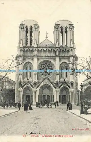 R607841 Nice L Eglise Notre Dame B F