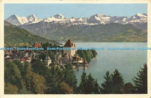 R605274 Eigermönch Jungfrau Oberhofen am Thunersee Gyger und Klopfenstein Nr A