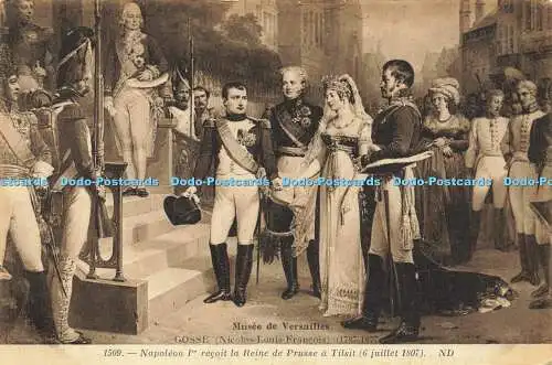 R609952 Musee de Versailles Napoleon I er Recoit la reine de Prusse a Tilsit 6 j