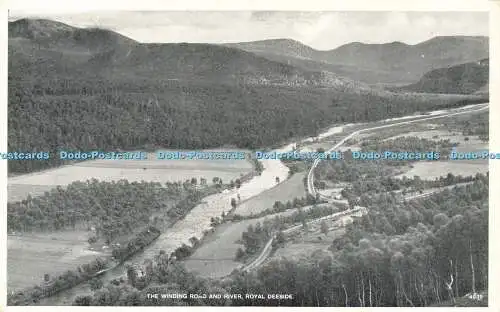 R609998 Royal Deeside The Winding Road and River J B White Best of All Series