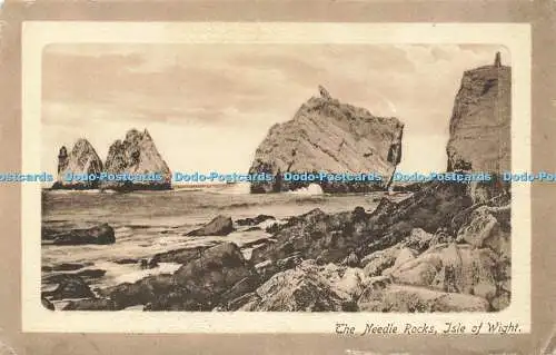 R607906 Isle of Wight The Needle Rocks J Welch 1911