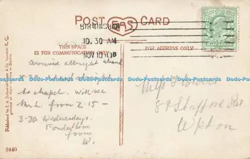 R603161 Sweet Study E A Schwerdtfeger 1910