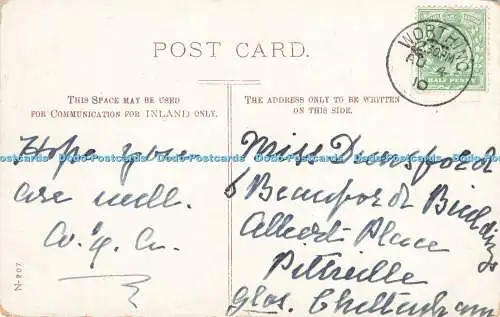 R605342 Szenen aus dem malerischen Norwegen Manskimatt N 207 1910