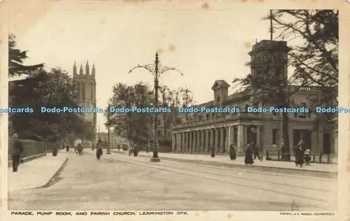 R601708 Parade Pump Room and Parish Church Leamington Spa J J Ward Coventry Spec