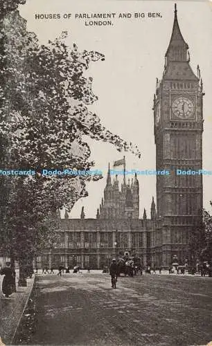 R603180 London Houses of Parliament and Big Ben Auto Photo Series 1913