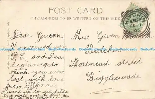 R605425 Derby St Mary Gate and All Saints Church Valentines Series 1905