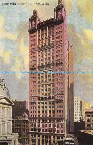 R610103 Park Row Building New York S Hildesheimer Series No 5354