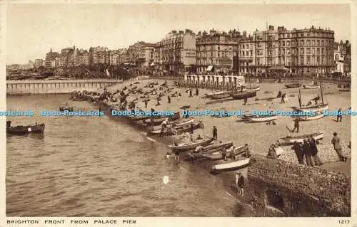 R601830 Brighton Front from Palace Pier 1217 Salmon 1946