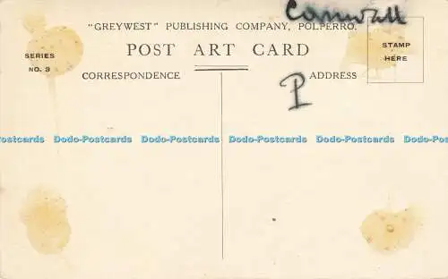 R603309 A Polperro Porchway Greywest Publishing Company Serie Nr. 3