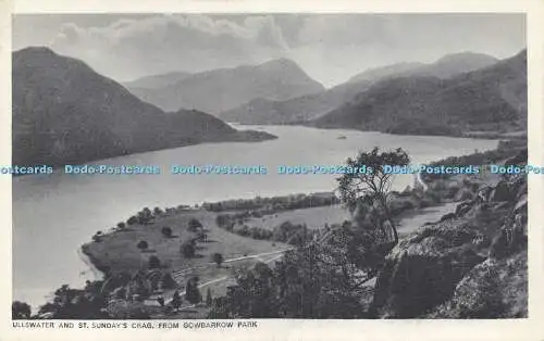 R608073 Ullswater and St Sunday Crag from Gowbarrow Park