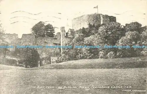 R601869 Keep from Bowling Green Carisbrooke Castle I O W T Piper