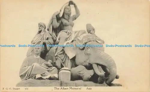 R601892 F G O Stuart 871 Albert Memorial Asia