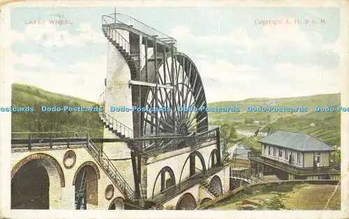 R605539 Laxey Wheel A H and S M 1905