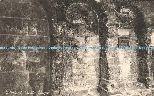 R605542 Guildford Castle Chapel Friths Serie Nr 57429 1912