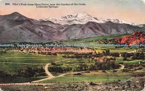 R601941 5078 Pikes Peak vom Mesa Drive in der Nähe von Garden of Gods Colorado Springs H H