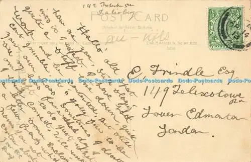 R601962 St Anns Gate Salisbury Clock Tower and Infirmary Newman 1913 Multi View