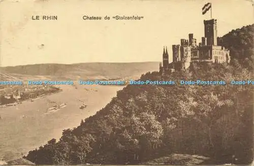 R608181 Le Rhin Chateau de Stolzenfels N Dienst