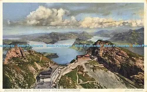 R601971 Pilatuskulm Blick gegen Vierwaldstattersee J Gaberell 6811 Anstalt Thalw