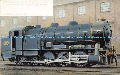 R605618 Ten Coupled Tank Decapod G E Rly Most Powerful Engine in World Knight Se