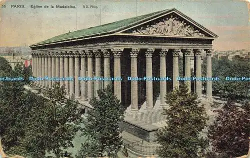 R601986 55 Paris Eglise de la Madeleine N D Phot 1909