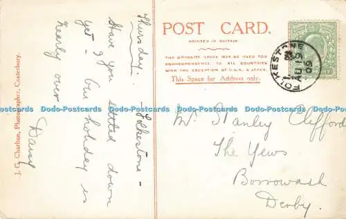 R603484 Canterbury Christ Christ Gateway J G Charlton 1909