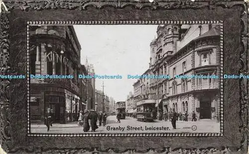 R605662 Granby Street Leicester 35639 Valentines Serie 1910