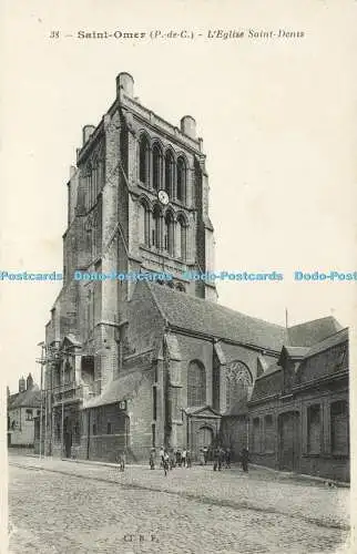 R603501 Saint Omer L Eglise Saint Dents B F Catala Freres