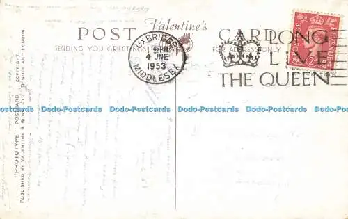 R602033 Chor East St Georges Chapel Windsor 4342 Phototype Valentines 1953