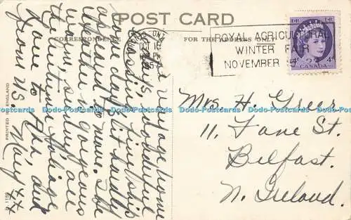 R608251 Cunard R M Sylvania Postkarte 1957