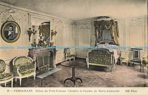 R608284 Versailles Palais du Petit Trianon Chambre a Coucher de Marie Antoinette