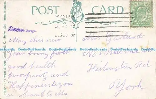 R603559 A Happy New Year Wildt and Kray Series 1704 1909