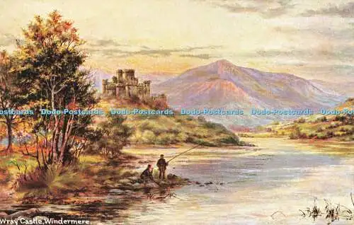 R610388 Wray Castle Windermere S Hildesheimer English Lakes Series No 5400