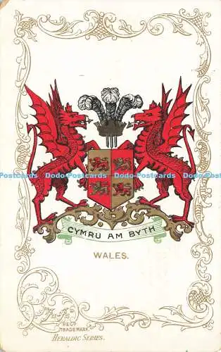 R603578 Cymru am Byth Wales Ja Ja Heraldic Series