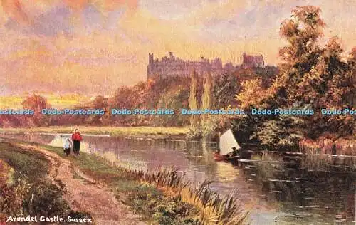 R610395 Arundel Castle Sussex Surrey Views Serie Nr 5399 S Hildesheimer