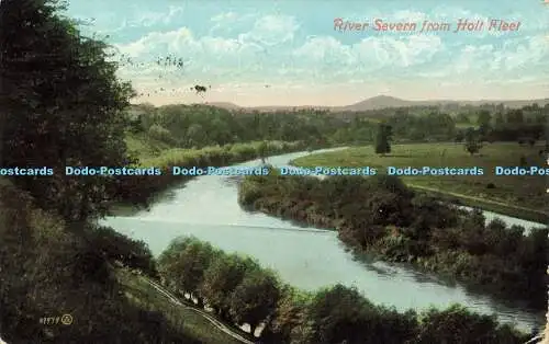 R605746 09979 River Severn aus Holt Fleet Valentines Serie 1908