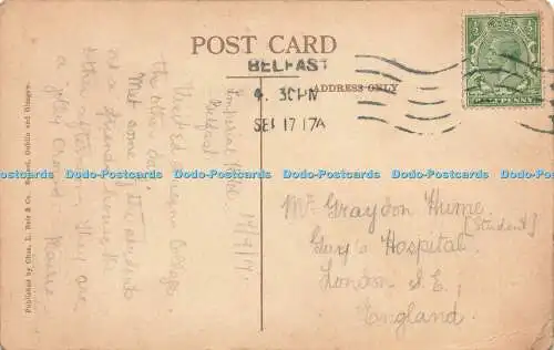 R605755 Queens University Belfast Chas L Reis 1917