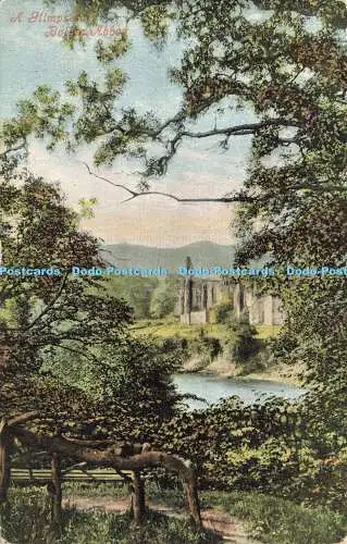 R603628 A Glimpse of Bolton Abbey Valentines Series 1904