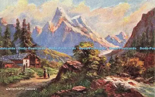 R610453 Wetterhorn Suisse S Hildesheimer Serie Nr 5335