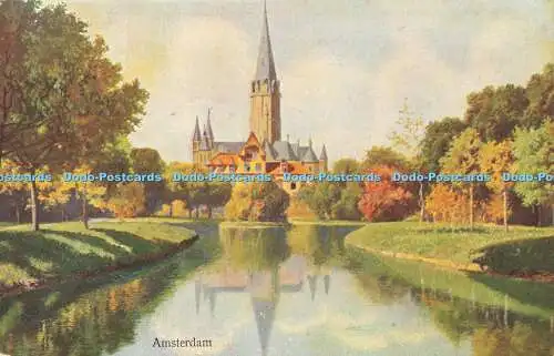 R610462 Amsterdam S Hildesheimer Ansichten Holland Serie Nr 5393