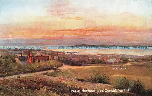 R610468 Poole Harbour from Constitution Hill S Hildesheimer Dorsetshire Views Se