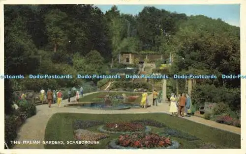 R608408 Scarborough The Italian Gardens E T W Dennis Newcolour 1961